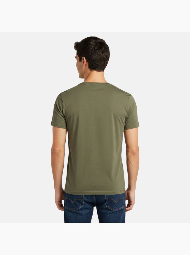 Lee Cooper - T-shirt uomo LEE COOPER a maniche corte Cachi - Kiabi