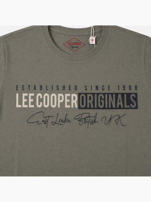 Lee Cooper - T-shirt uomo LEE COOPER a maniche corte - Kiabi Lee Cooper - T-shirt uomo LEE COOPER a maniche corte - Kiabi