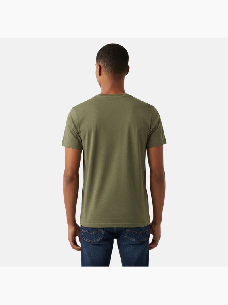 Lee Cooper - T-shirt uomo LEE COOPER a maniche corte Cachi - Kiabi