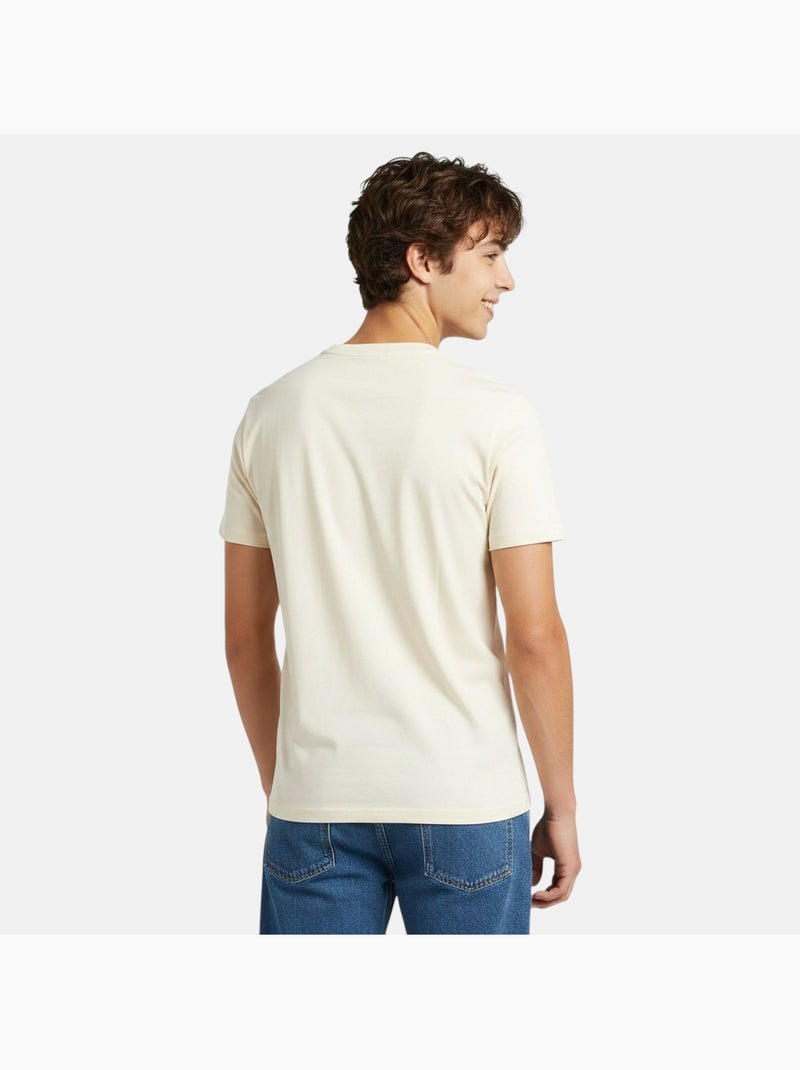 Lee Cooper - T-shirt uomo LEE COOPER a maniche corte Ecru - Kiabi