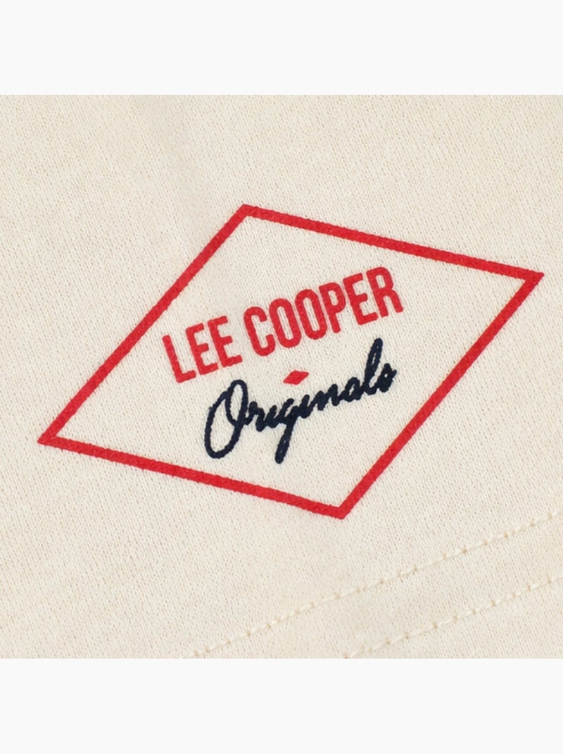 Lee Cooper - T-shirt uomo LEE COOPER a maniche corte Ecru - Kiabi