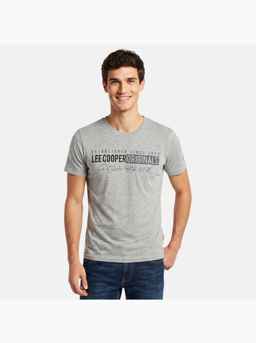 Lee Cooper - T-shirt uomo LEE COOPER a maniche corte - Kiabi Lee Cooper - T-shirt uomo LEE COOPER a maniche corte - Kiabi