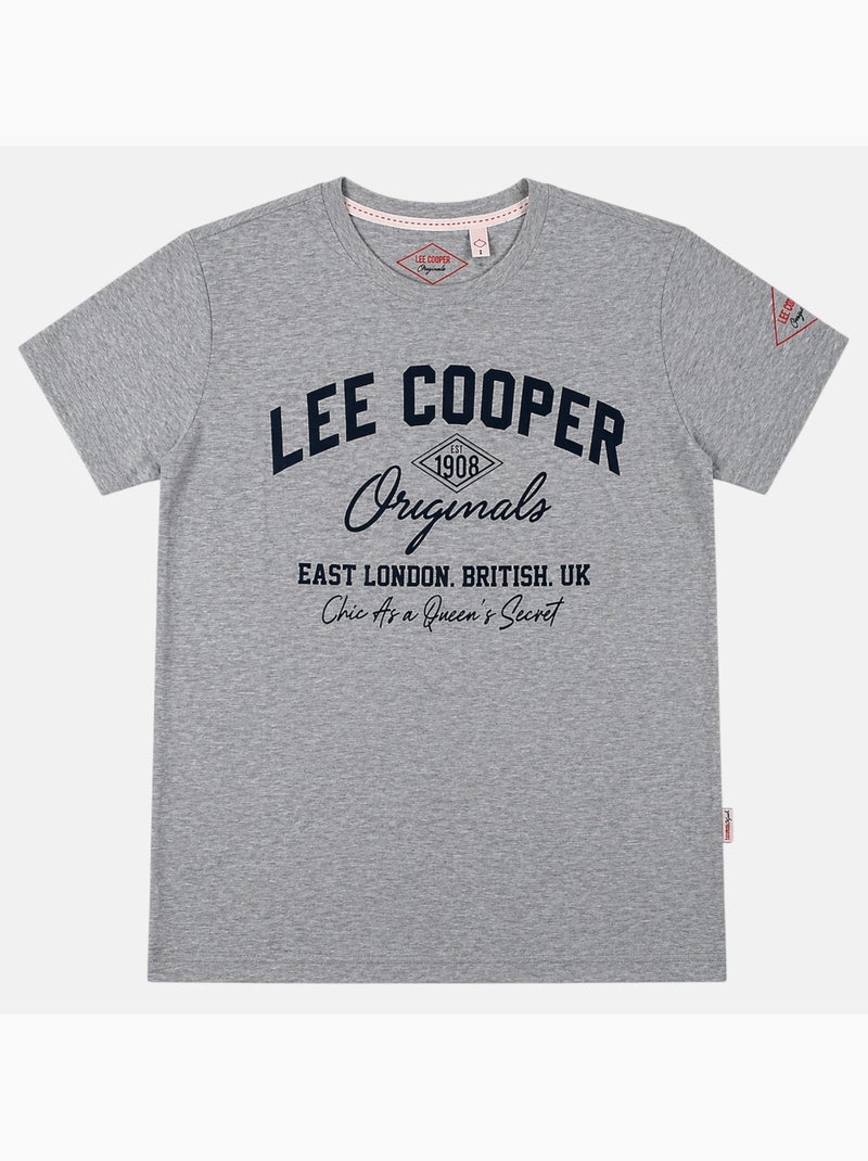 Lee Cooper - T-shirt uomo LEE COOPER a maniche corte Grigio - Kiabi