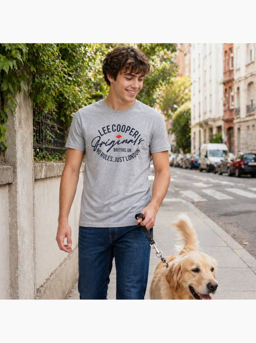Lee Cooper - T-shirt uomo LEE COOPER a maniche corte - Kiabi Lee Cooper - T-shirt uomo LEE COOPER a maniche corte - Kiabi