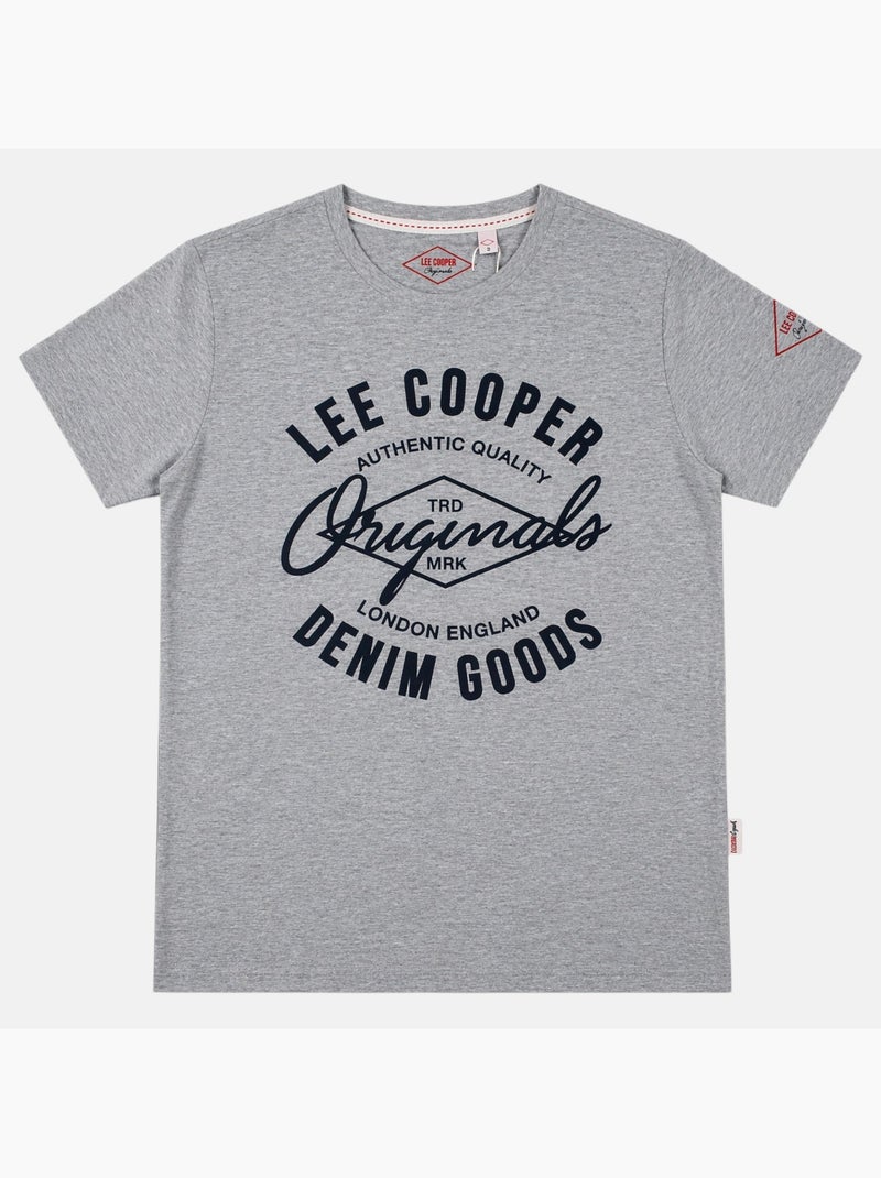 Lee Cooper - T-shirt uomo LEE COOPER a maniche corte Grigio - Kiabi
