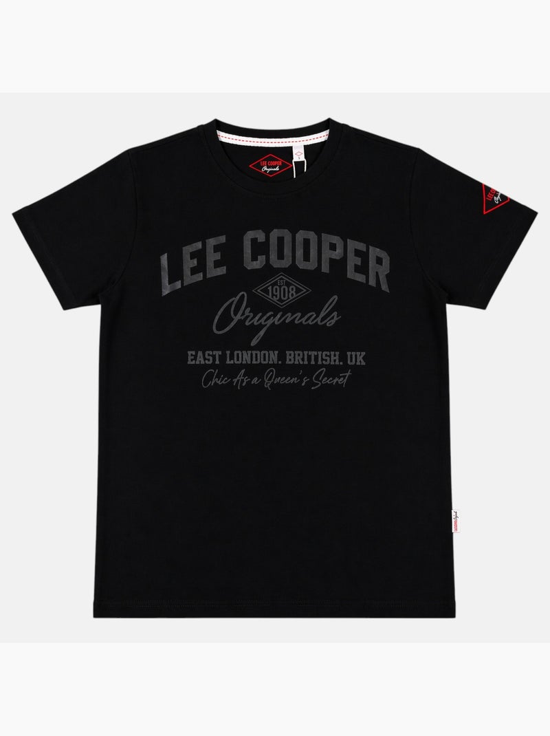 Lee Cooper - T-shirt uomo LEE COOPER a maniche corte Nero - Kiabi