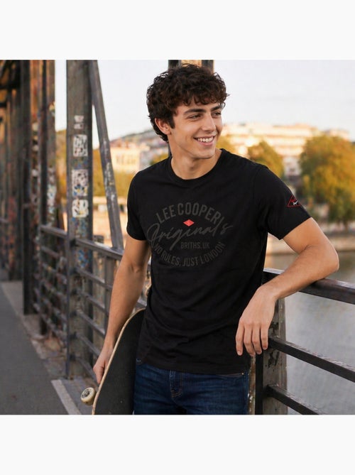 Lee Cooper - T-shirt uomo LEE COOPER a maniche corte - Kiabi Lee Cooper - T-shirt uomo LEE COOPER a maniche corte - Kiabi