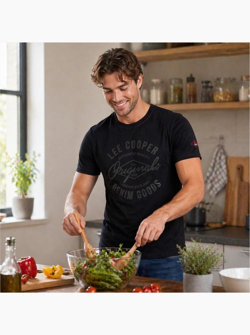 Lee Cooper - T-shirt uomo LEE COOPER a maniche corte - Kiabi Lee Cooper - T-shirt uomo LEE COOPER a maniche corte - Kiabi