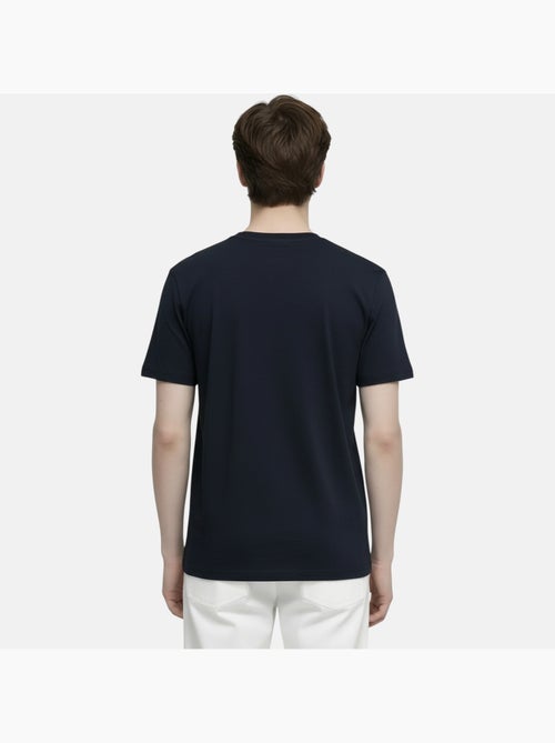 Lee Cooper - T-shirt uomo nero maniche corte con logo embossato - Kiabi