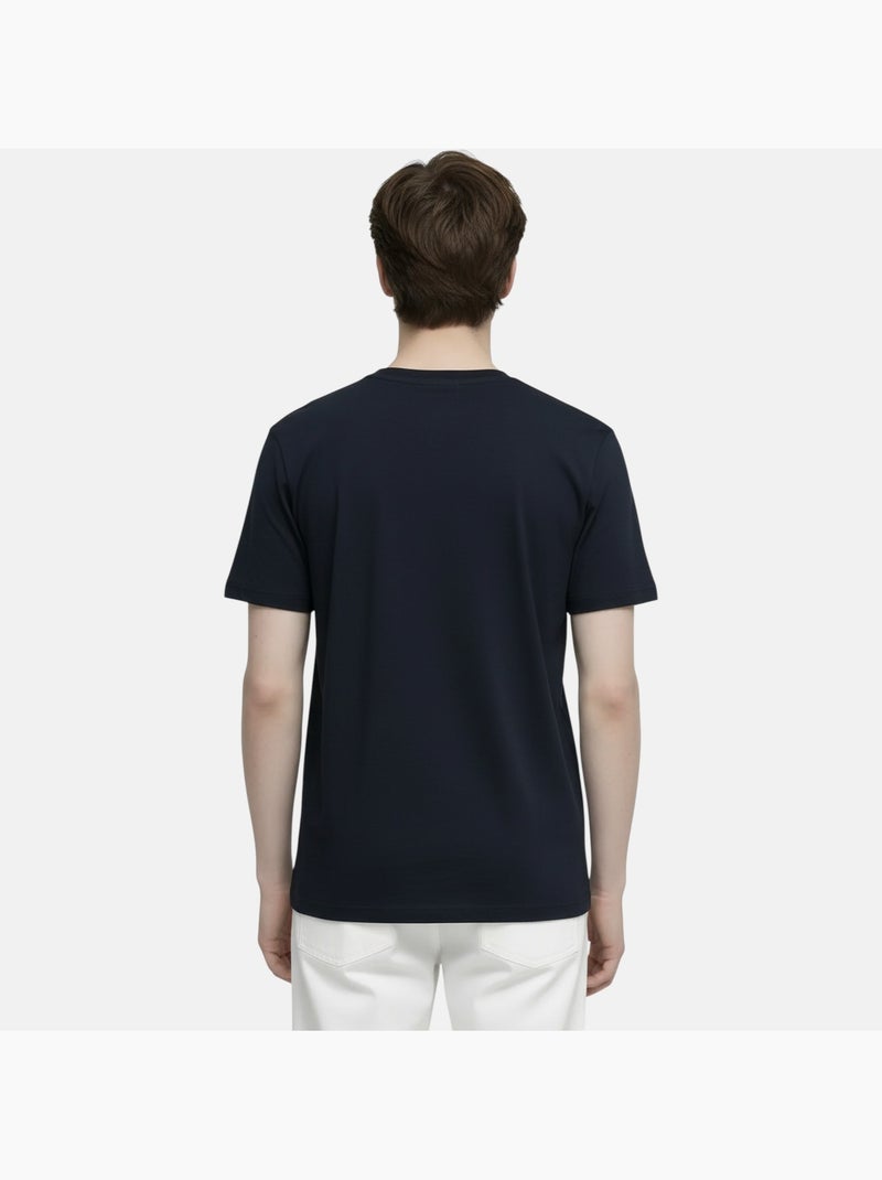 Lee Cooper - T-shirt uomo nero maniche corte con logo embossato Nero - Kiabi