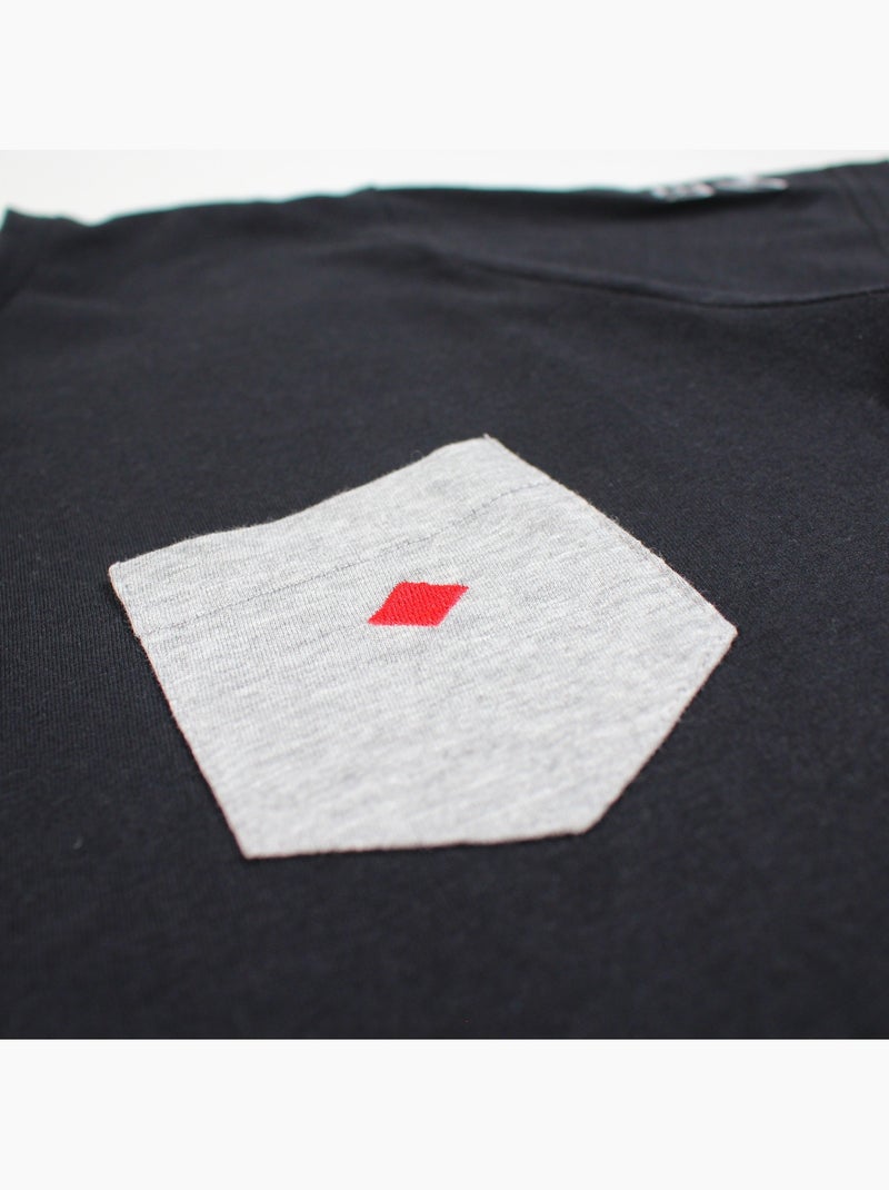 Lee Cooper - T-shirt uomo nero maniche corte con tasca a contrasto Nero - Kiabi
