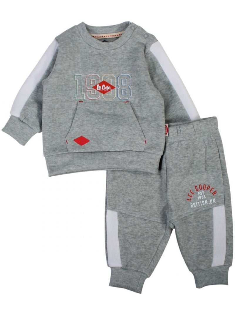 Lee Cooper - Tuta neonato maschio Grigio - Kiabi