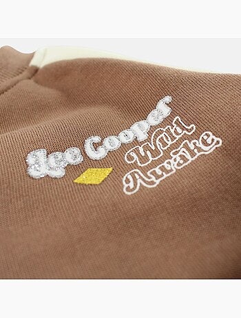 Lee Cooper - Tuta sportiva bambina con una giacca a maniche lunghe e un pantalone jogging