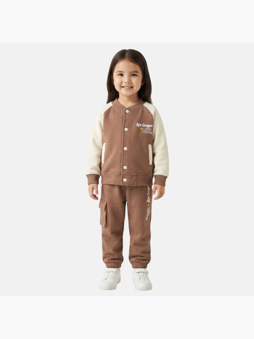 Lee Cooper - Tuta sportiva bambina con una giacca a maniche lunghe e un pantalone jogging - Kiabi