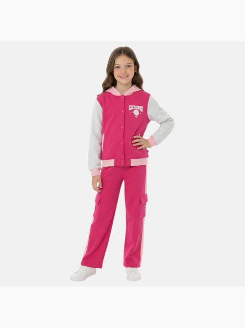 Lee Cooper - Tuta sportiva bambina con una giacca a maniche lunghe e un pantalone jogging - Kiabi