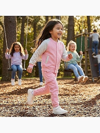 Lee Cooper - Tuta sportiva bambina una giacca a maniche lunghe e un pantalone jogging marca