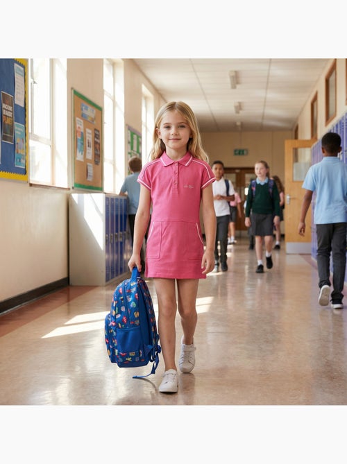 Lee Cooper - Vestito da bambina stile polo a maniche corte - Kiabi