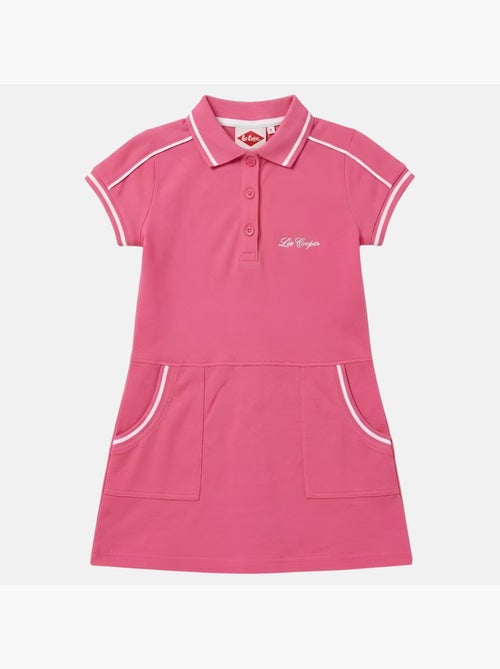 Lee Cooper - Vestito da bambina stile polo a maniche corte - Kiabi
