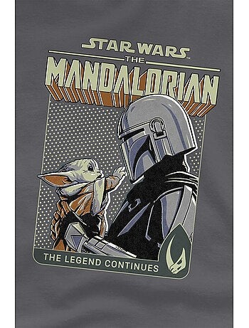 Legend continues maglietta grogu uomo - star wars: the mandalorian
