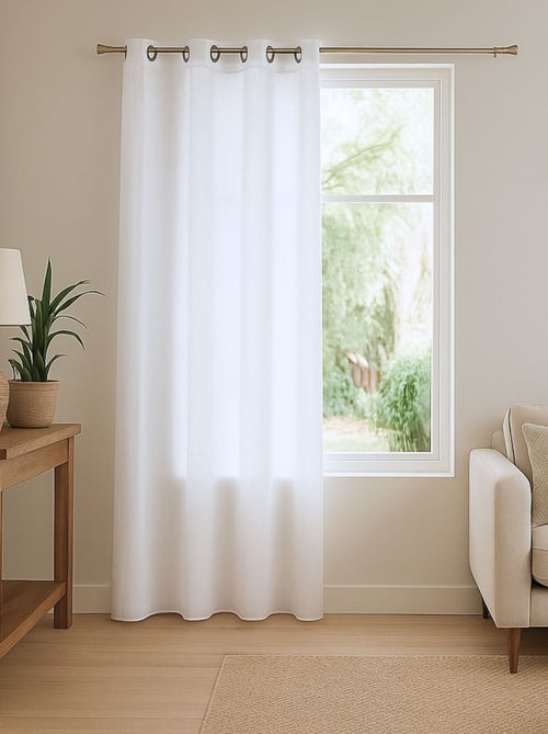 Leggera velatura con aspetto di lino - Kiabi