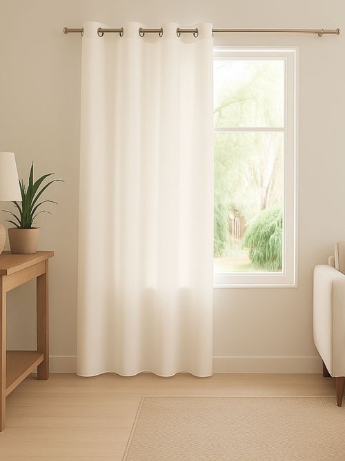 Leggera velatura con aspetto di lino - Kiabi