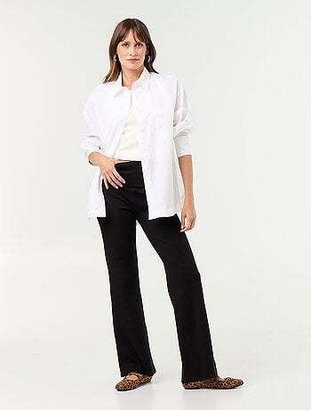 Legging bootcut premaman
