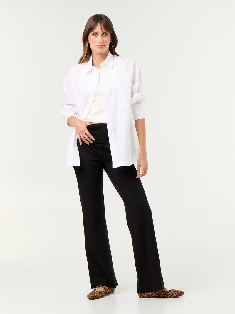Legging bootcut premaman Nero - Kiabi