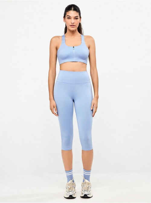 Legging 'capri' realizzato in tessuto modellante che definisce e slancia - Kiabi Legging 'capri' realizzato in tessuto modellante che definisce e slancia - Kiabi