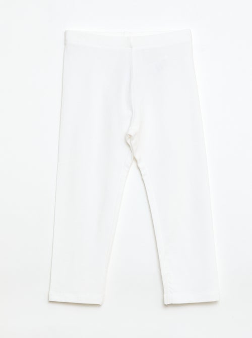 Legging corto a tinta unita - Kiabi