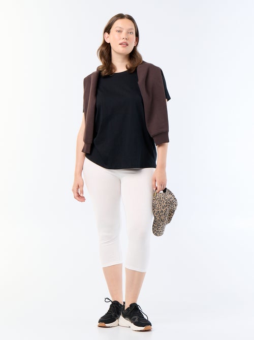 Legging corto in maglia - Kiabi