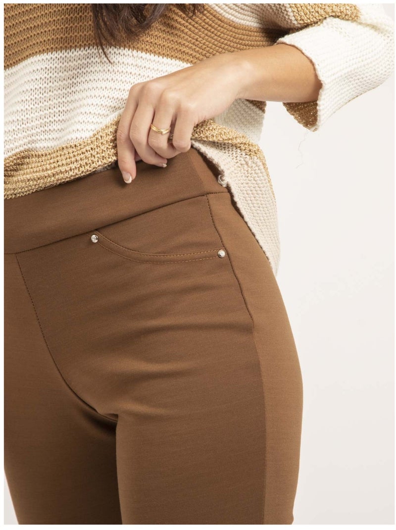 Legging EPLUME Marrone - Kiabi
