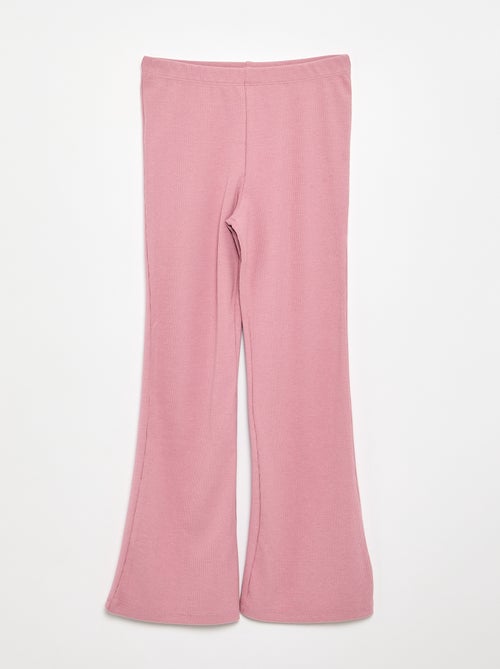 Legging flare in maglia a costine - Kiabi Legging flare in maglia a costine - Kiabi