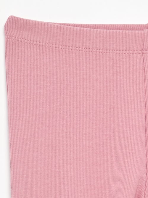 Legging flare in maglia a costine - Kiabi Legging flare in maglia a costine - Kiabi