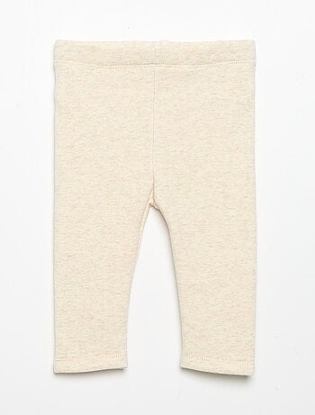 Leggings in felpa