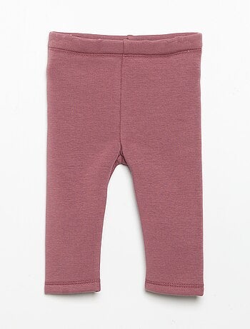 Leggings in felpa