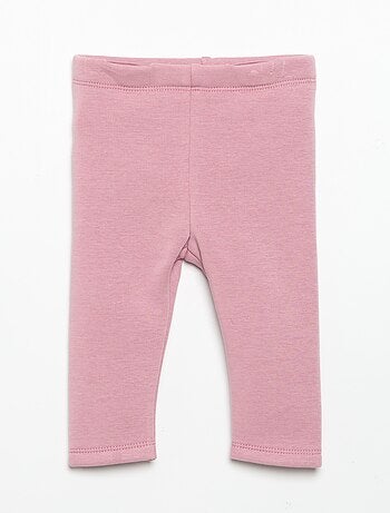 Leggings in felpa