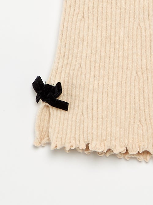 Legging in maglia compatta a costine - Kiabi Legging in maglia compatta a costine - Kiabi