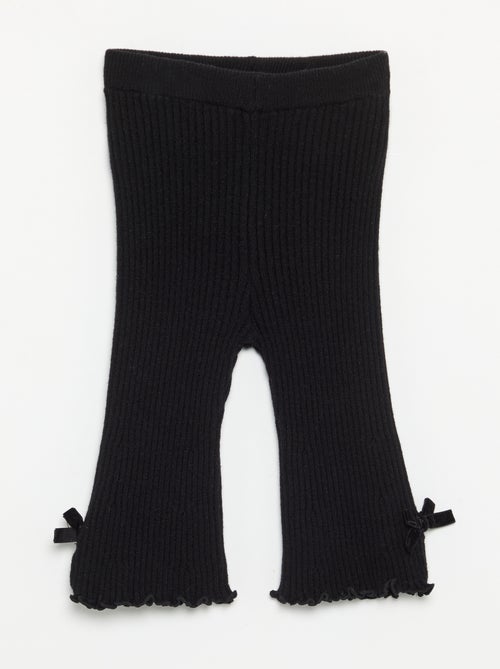Legging in maglia compatta a costine - Kiabi Legging in maglia compatta a costine - Kiabi