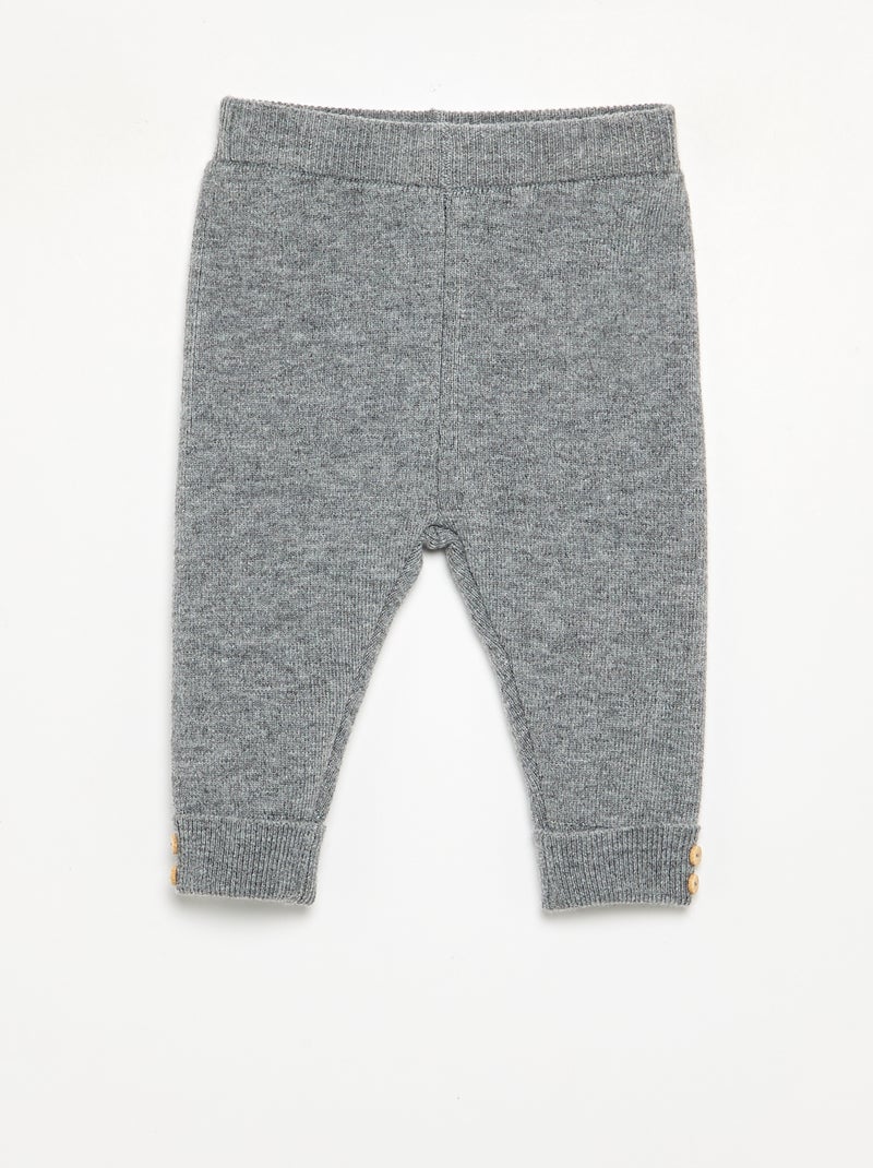 Legging in maglia Nero - Kiabi