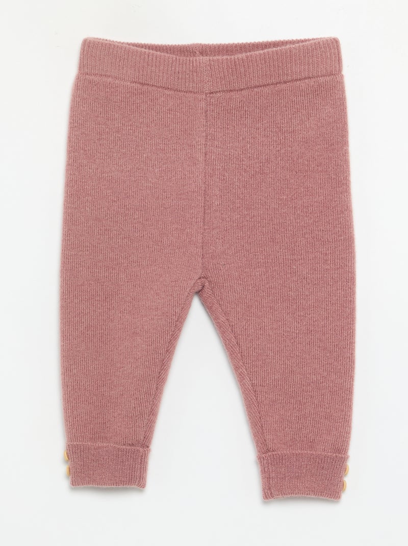 Legging in maglia Rosa - Kiabi
