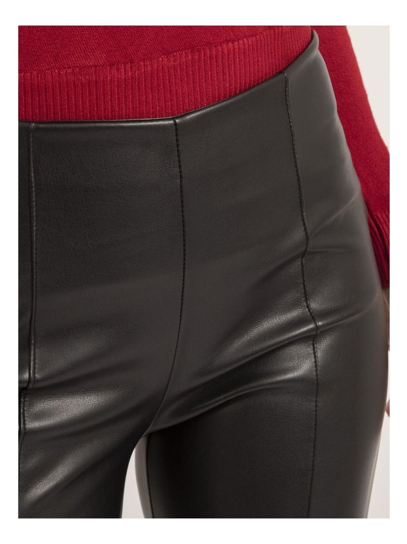 Legging in similpelle ELENA Nero - Kiabi
