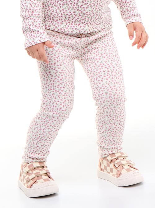 Legging lungo a costine fantasia - Kiabi Legging lungo a costine fantasia - Kiabi