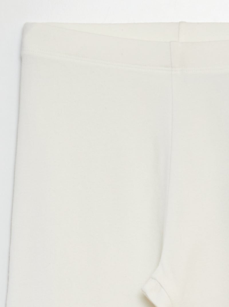 Legging lungo ed elasticizzato Bianco - Kiabi