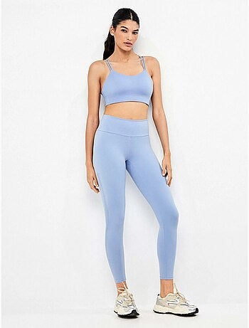 Legging lungo realizzato in tessuto modellante che definisce e slancia