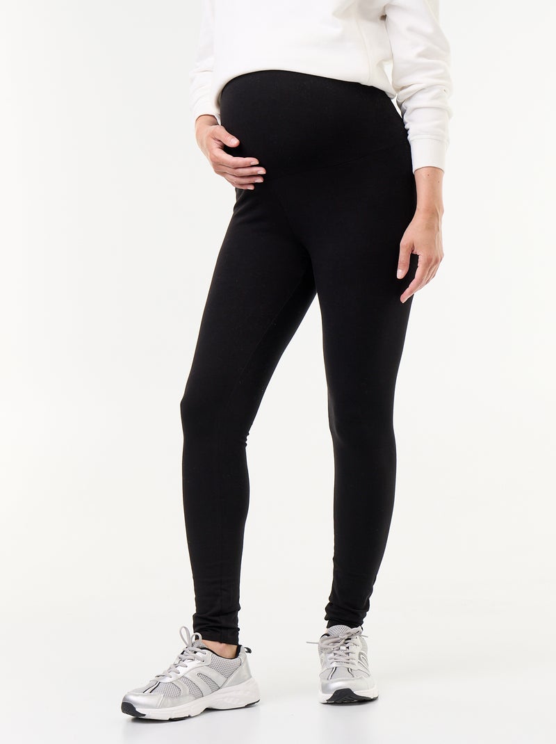 Legging lungo senza cuciture Nero - Kiabi