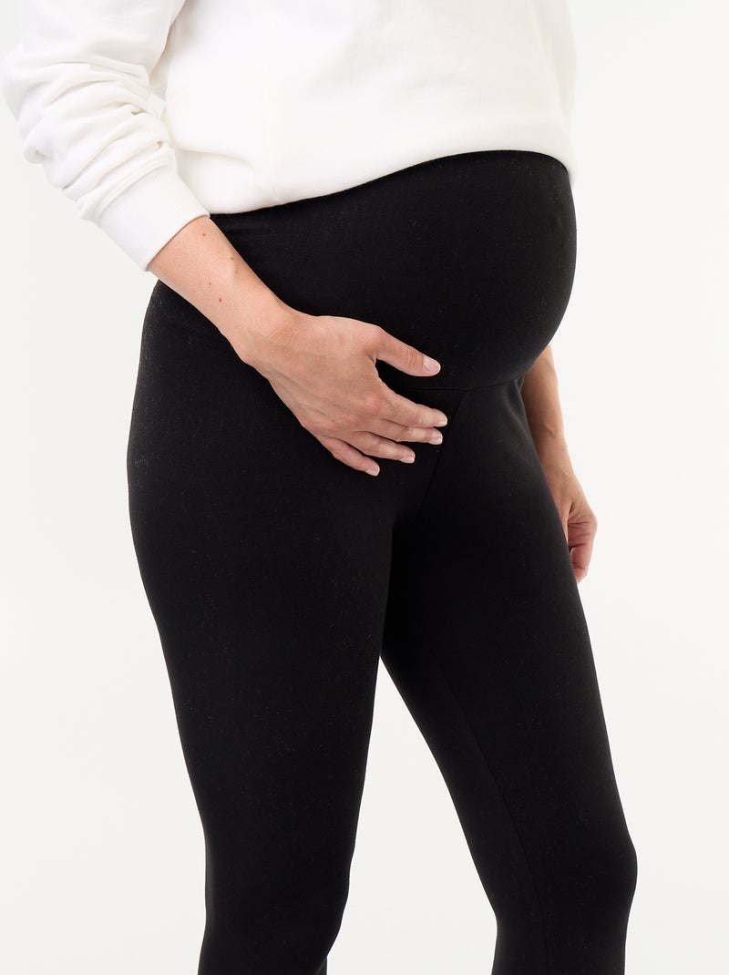 Legging lungo senza cuciture Nero - Kiabi