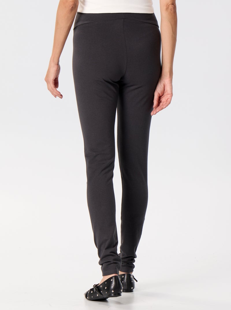 Legging lungo senza cuciture Nero - Kiabi