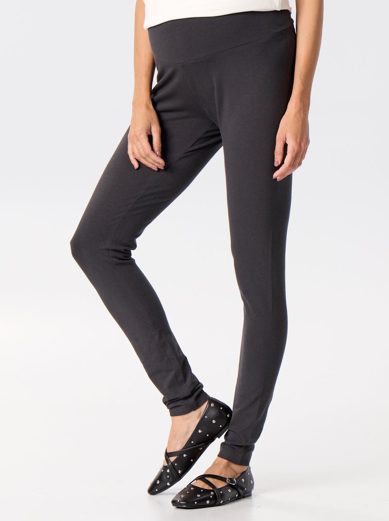 Legging lungo senza cuciture Nero - Kiabi