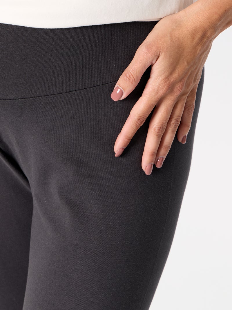 Legging lungo senza cuciture Nero - Kiabi