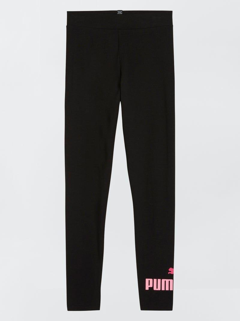 Legging 'Puma' con logo fantasia NERO - Kiabi